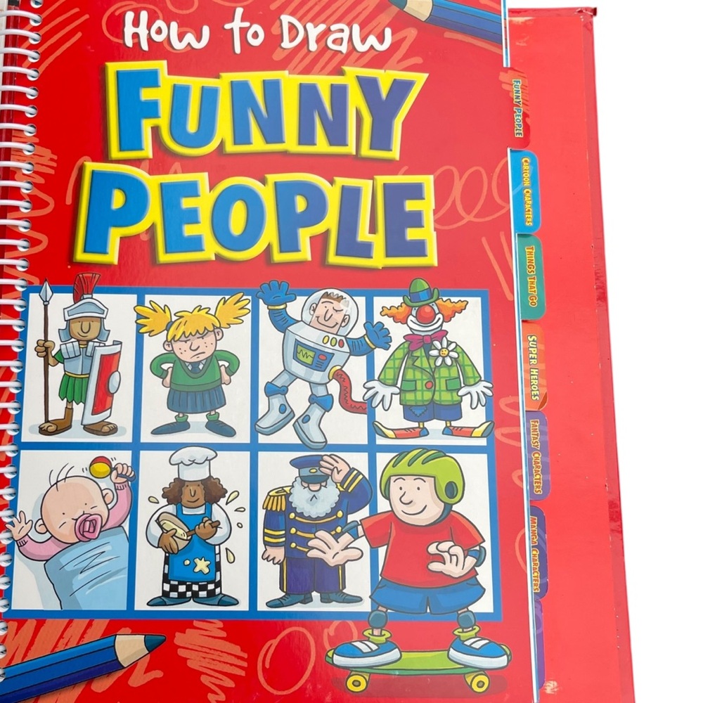 Top That Kids 501 Things to Draw Easy Step By Step Instructions Hardcover Coil - Picture 6 of 12